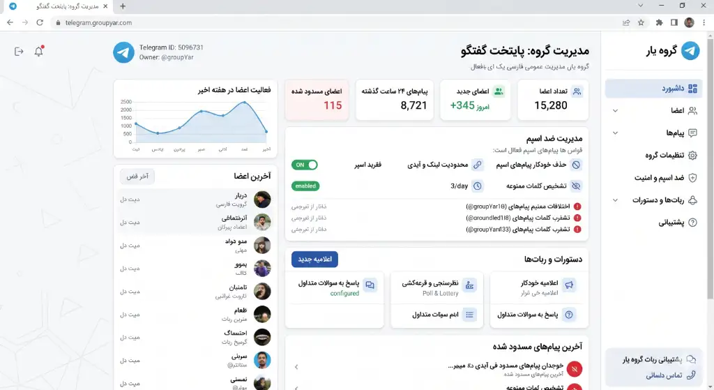 ربات تلگرام